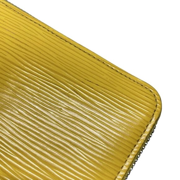 Auth LOUIS VUITTON Zippy Wallet M81229 Sunflower Epi - CA0193 Long Wallet - Picture 10 of 12